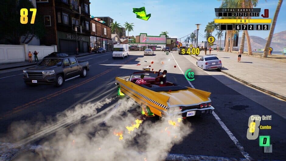 Скриншот 2 из Crazy Taxi: World Tour