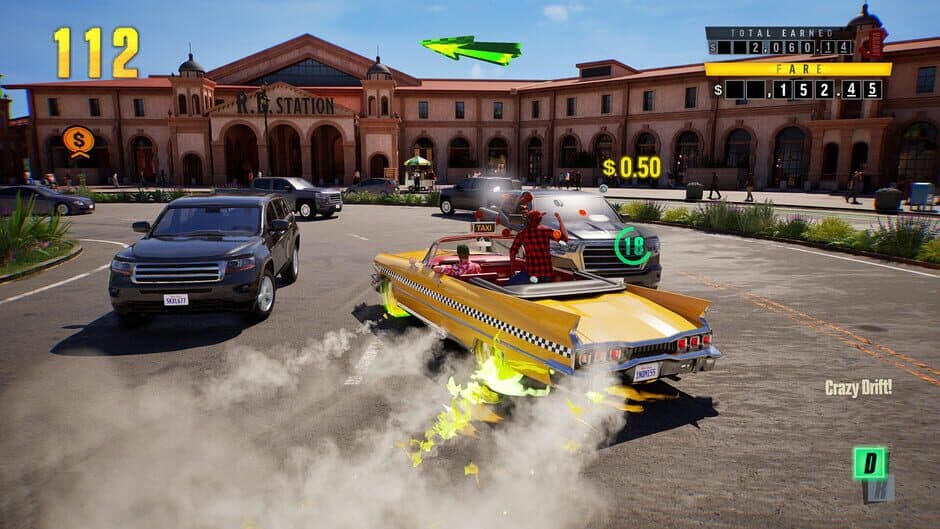 Скриншот 9 из Crazy Taxi: World Tour