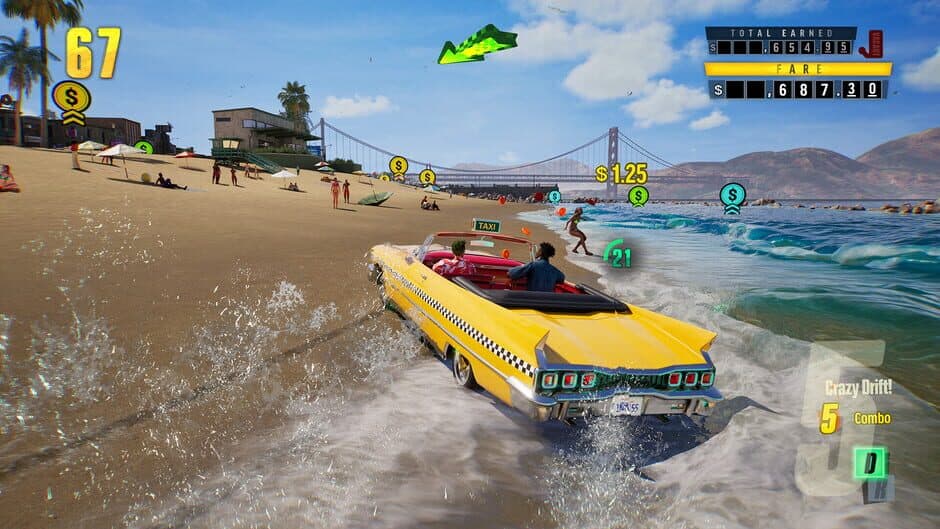 Скриншот 6 из Crazy Taxi: World Tour