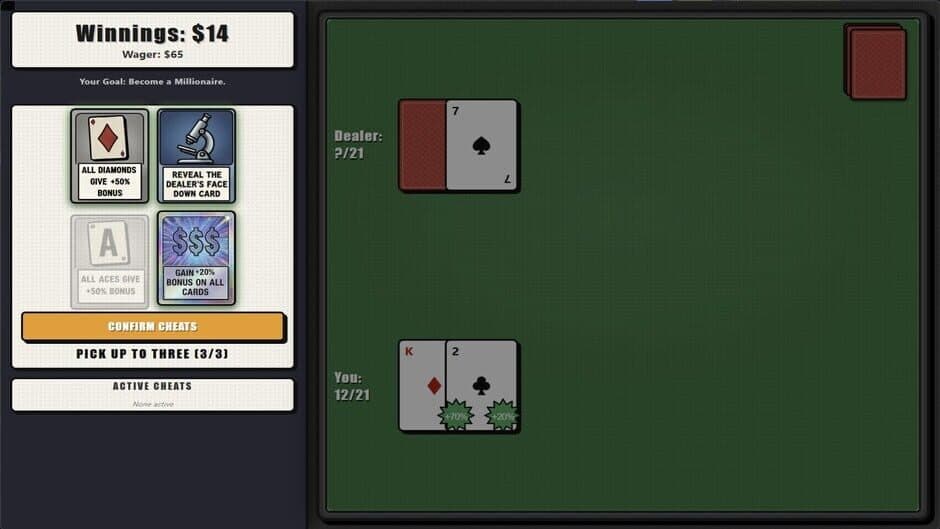 Скриншот 1 из Blackjack: Cheat the House!