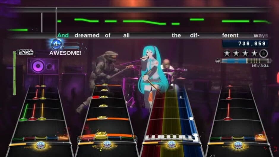 Скриншот 1 из Rock Band 3: Deluxe