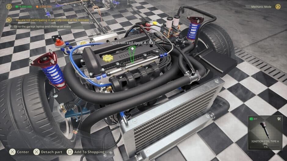 Скриншот 4 из Rally Car Mechanic Simulator