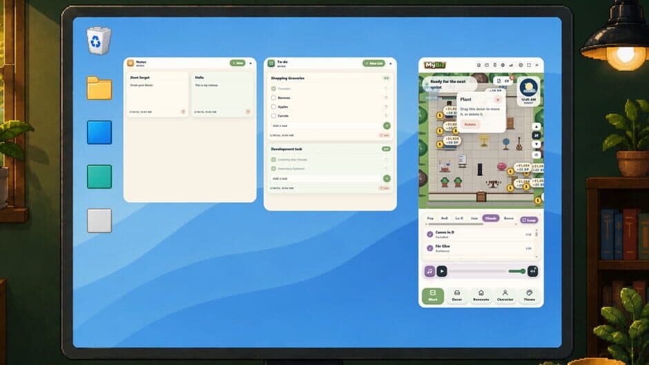 Скриншот 8 из MyBiz: Pomodoro Desk Tycoon