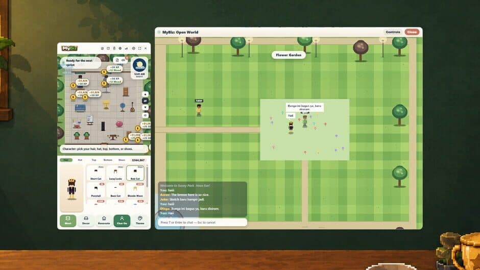 Скриншот 11 из MyBiz: Pomodoro Desk Tycoon