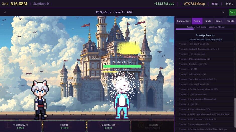 Скриншот 3 из CatBun Idle