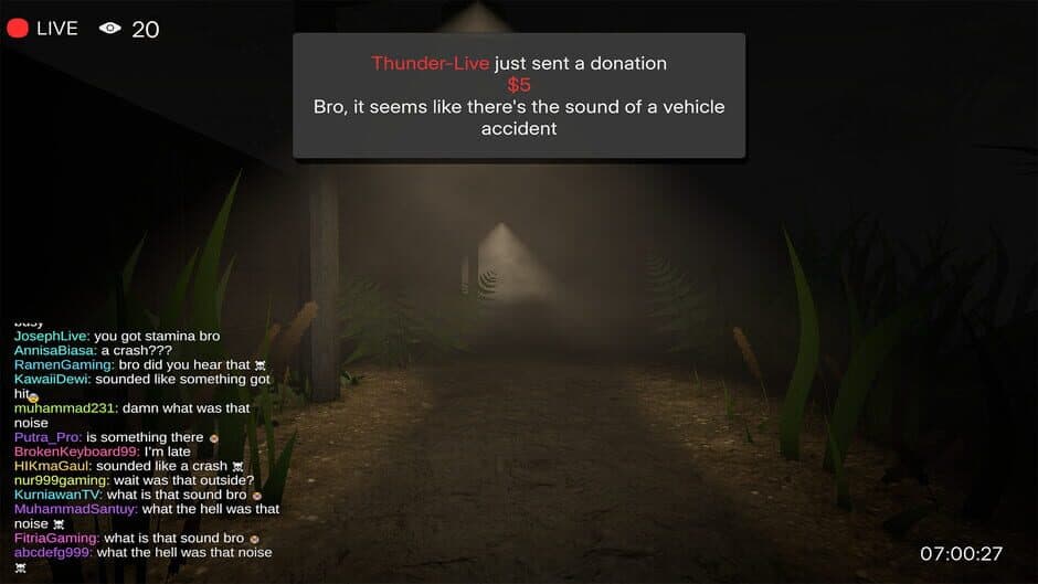 Скриншот 2 из Streamchat: Horror Live
