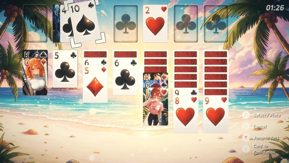 Скриншот 1 из Solitaire Legends: Sakura Dreams