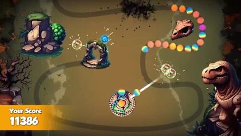 Скриншот 2 из Zumba: Jurassic Marble Quest