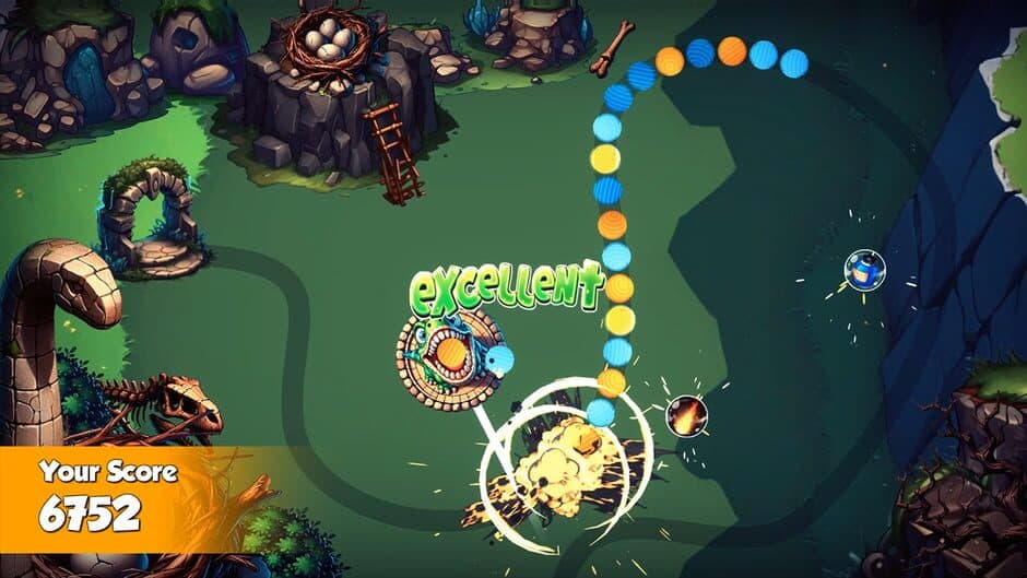 Скриншот 3 из Zumba: Jurassic Marble Quest