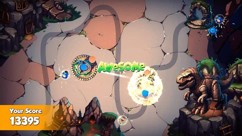Скриншот 4 из Zumba: Jurassic Marble Quest