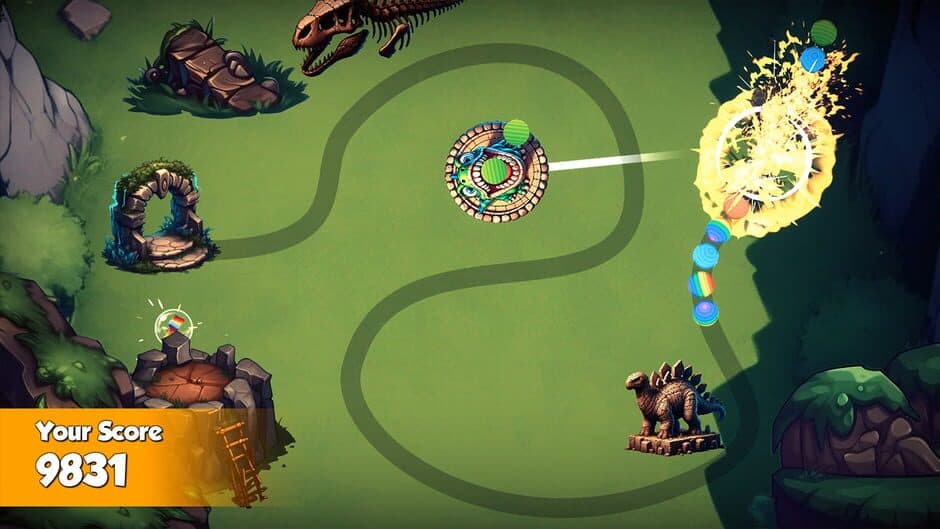 Скриншот 5 из Zumba: Jurassic Marble Quest