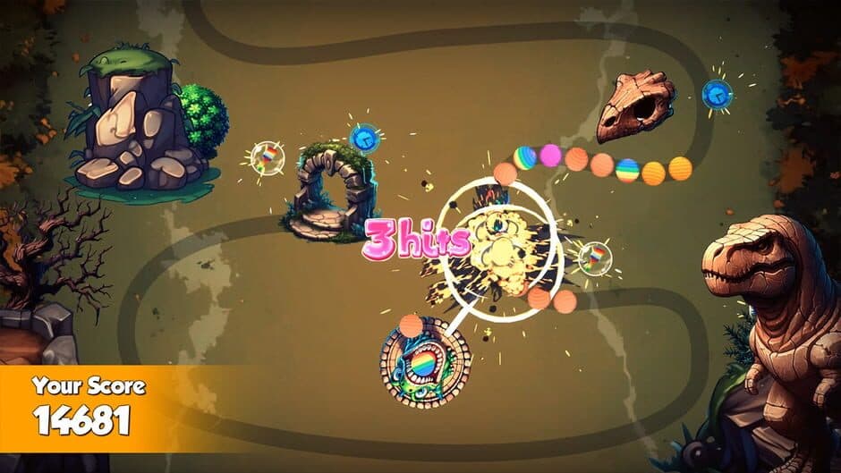 Скриншот 6 из Zumba: Jurassic Marble Quest