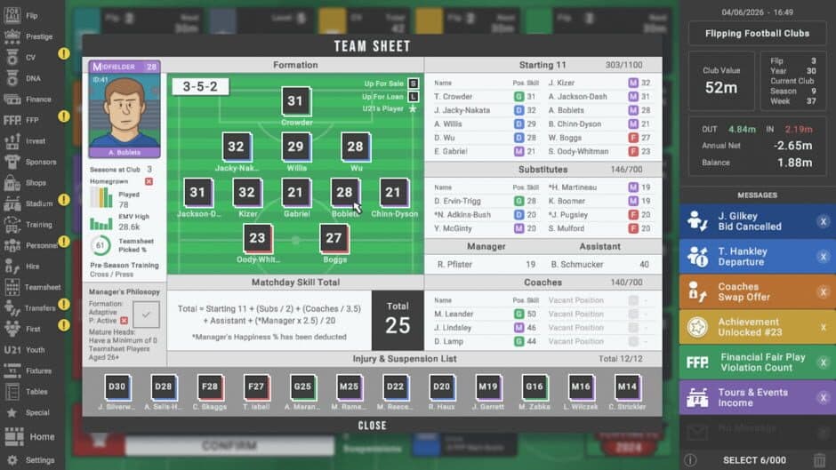 Скриншот 3 из Flipping Football Clubs