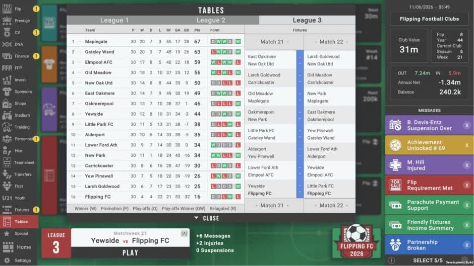 Скриншот 9 из Flipping Football Clubs