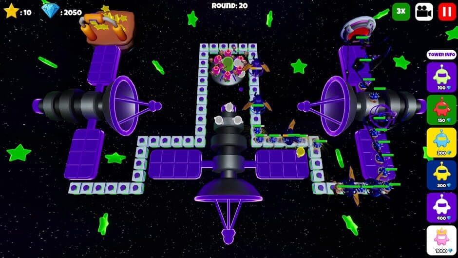 Скриншот 5 из Glowbot Tower Defense