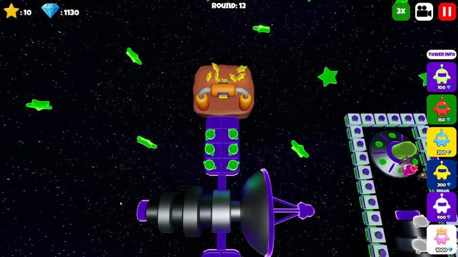 Скриншот 2 из Glowbot Tower Defense