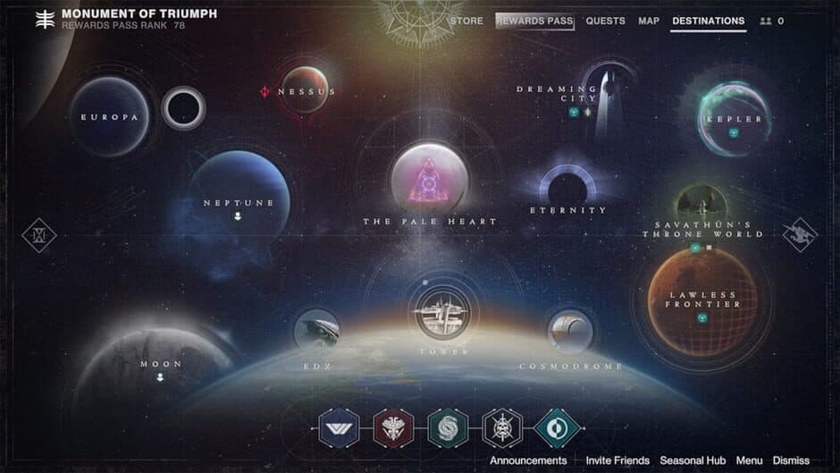 Скриншот 1 из Destiny 2: Monument of Triumph
