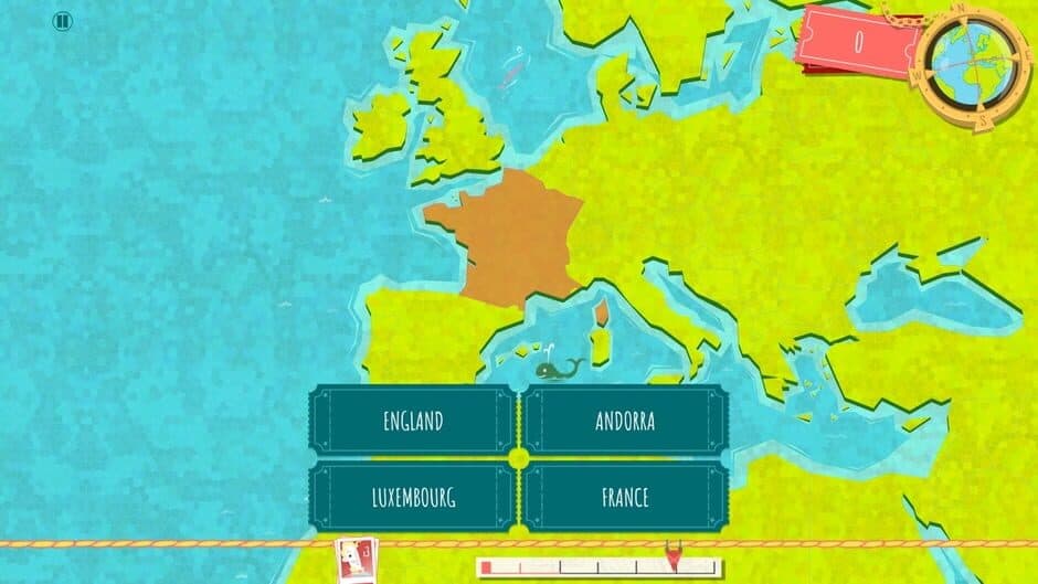 Скриншот 1 из Worldly: Country & Maps Quiz