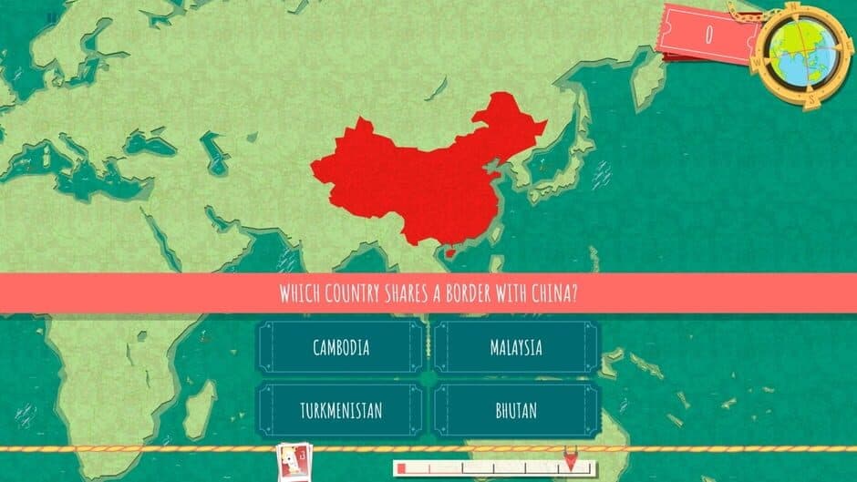 Скриншот 3 из Worldly: Country & Maps Quiz