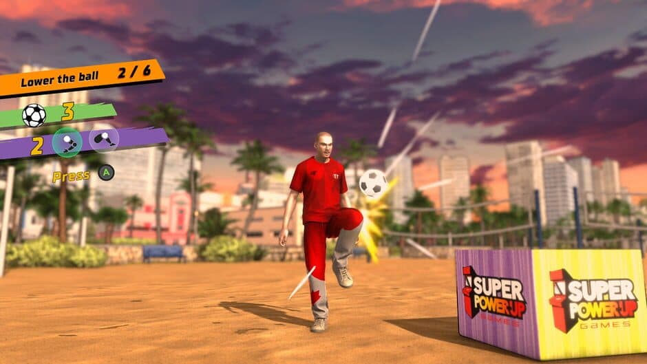 Скриншот 2 из Soccer Kick-ups