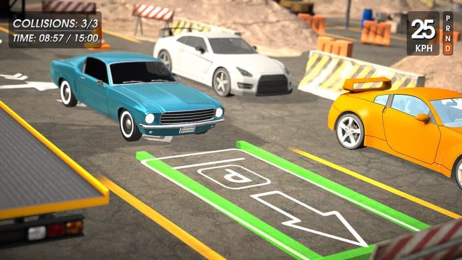 Скриншот 1 из Parking Simulator: Retro Car Driving