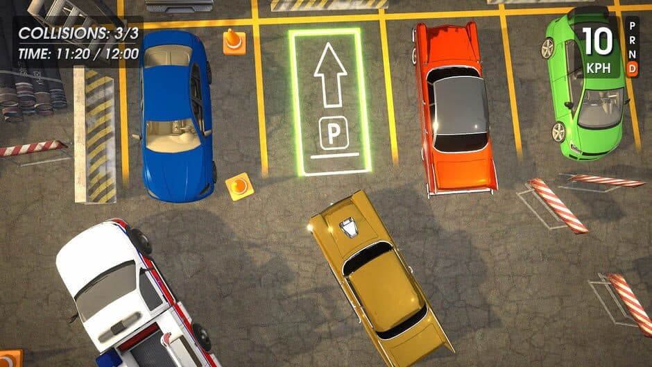 Скриншот 2 из Parking Simulator: Retro Car Driving