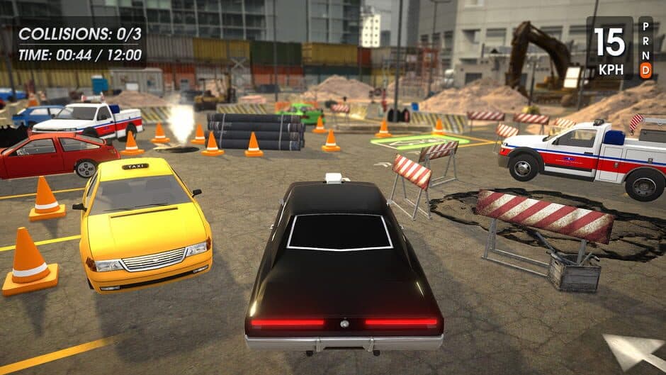 Скриншот 3 из Parking Simulator: Retro Car Driving