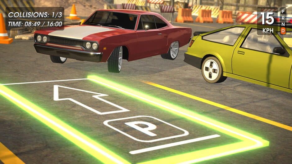 Скриншот 4 из Parking Simulator: Retro Car Driving