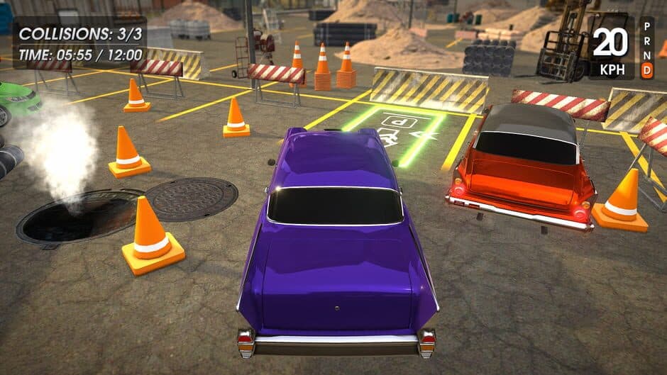 Скриншот 5 из Parking Simulator: Retro Car Driving