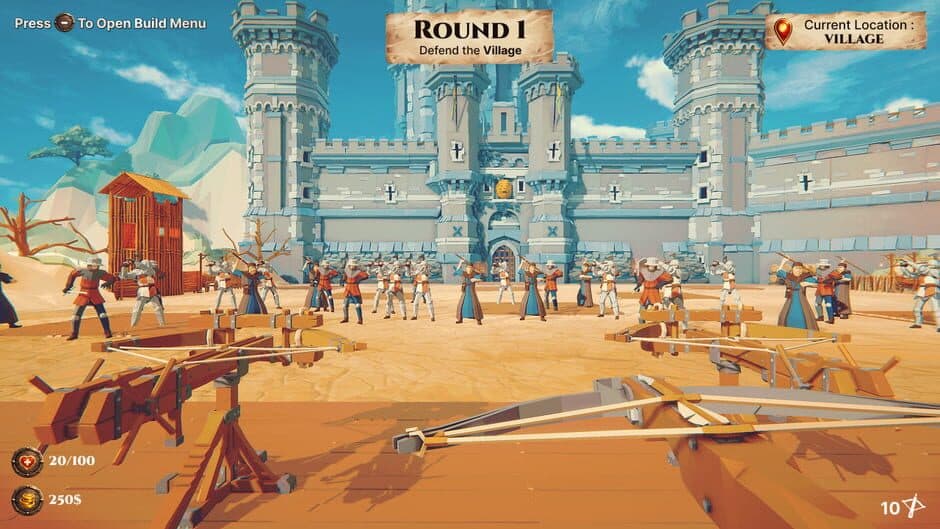 Скриншот 1 из Medieval Castle Siege Defense vs. Invaders