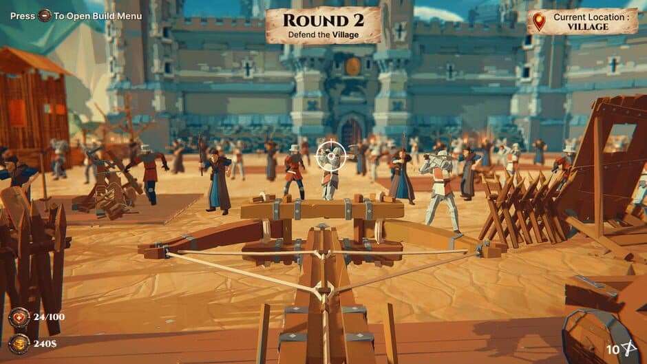 Скриншот 3 из Medieval Castle Siege Defense vs. Invaders