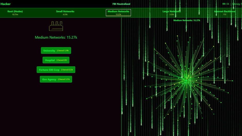 Скриншот 1 из Idle Hacker