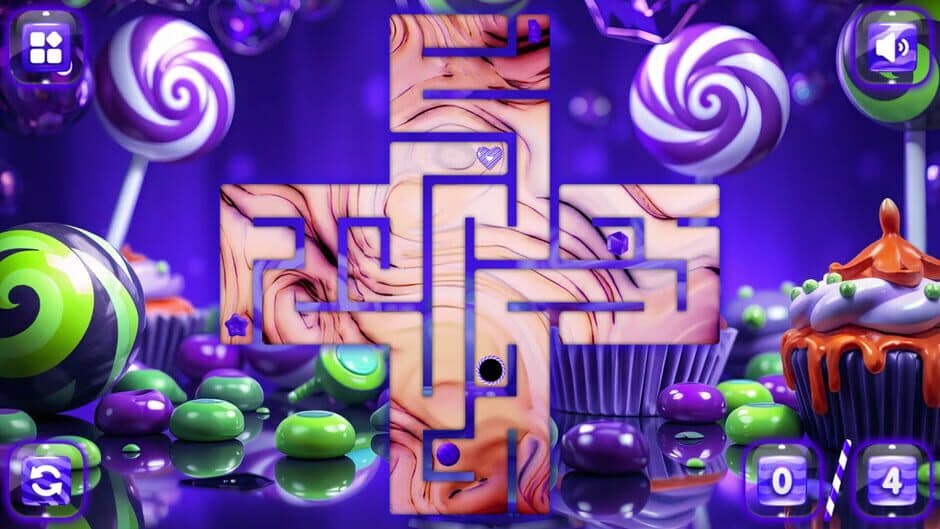 Скриншот 2 из Sweetie Candy Maze: Violet Plum