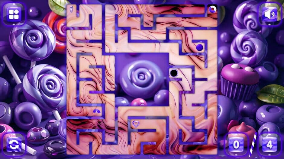 Скриншот 3 из Sweetie Candy Maze: Violet Plum