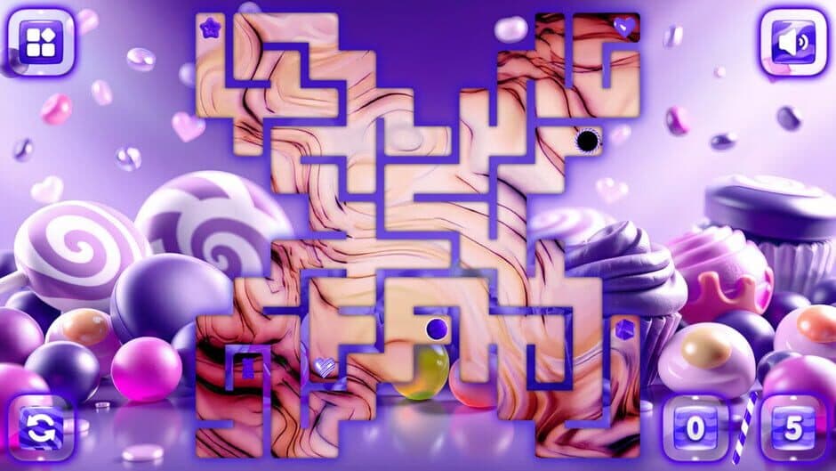 Скриншот 5 из Sweetie Candy Maze: Violet Plum