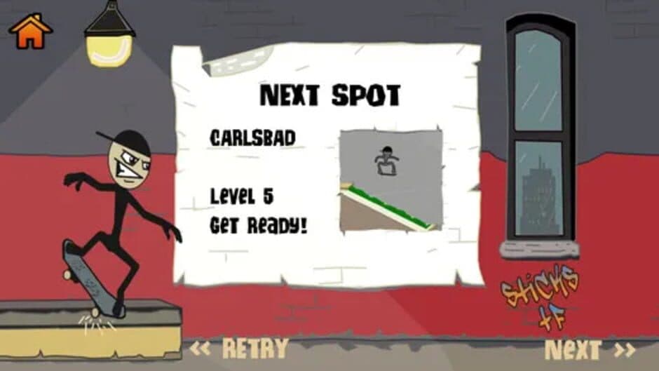 Скриншот 1 из Stickman Skater