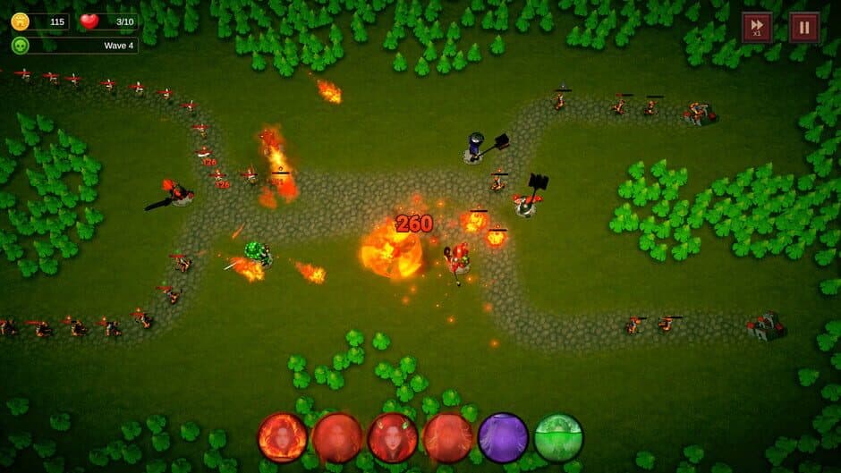 Скриншот 3 из Elemental Magic Wars