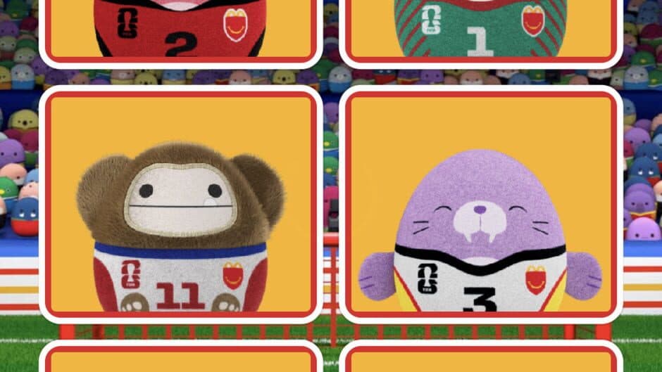 Скриншот 2 из Squishmallows FIFA World Cup Happy Meal