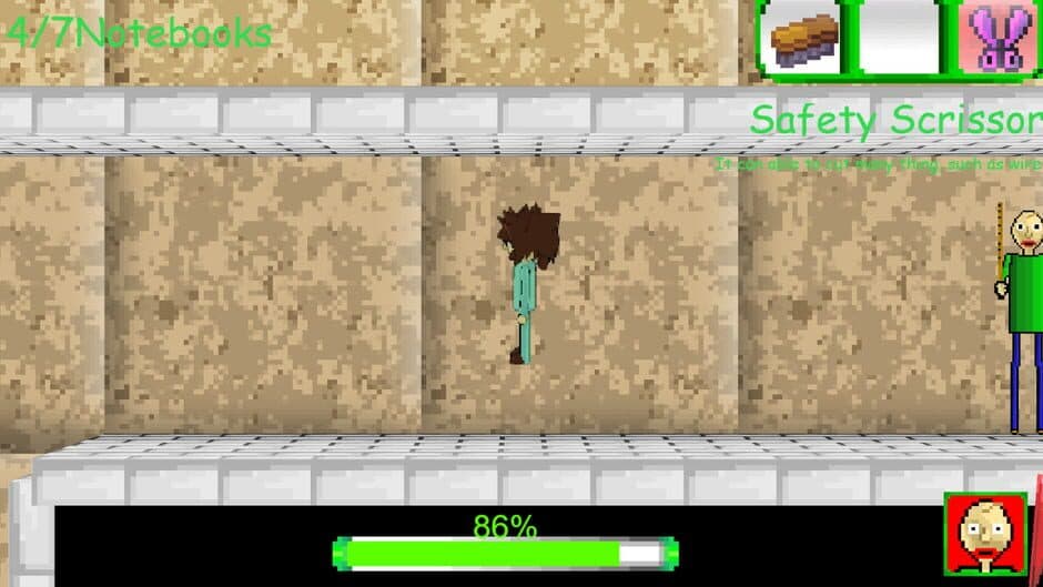 Скриншот 2 из Baldi's Basics in 2D