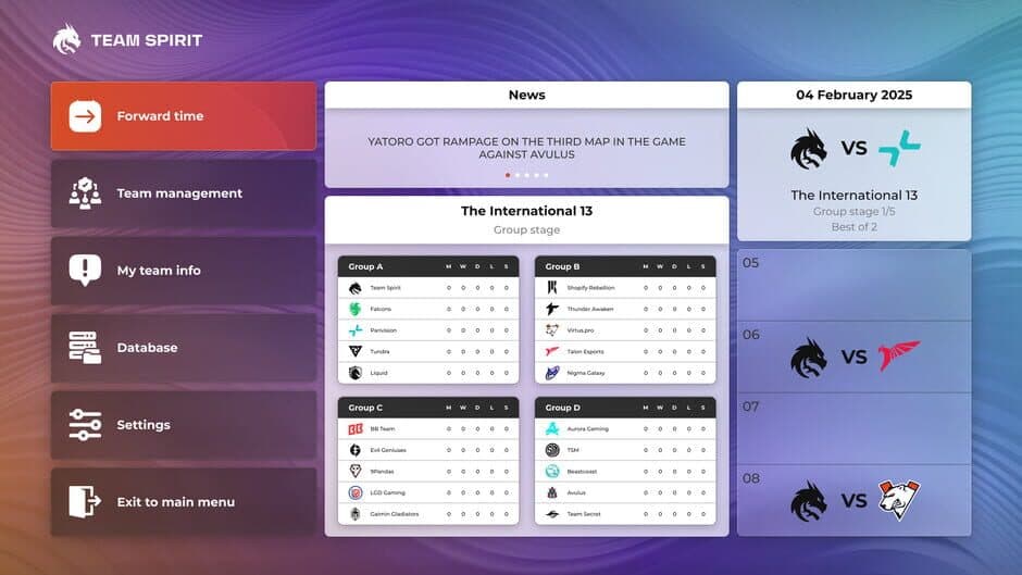 Скриншот 1 из Cybersport Manager