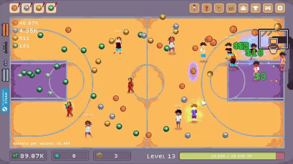 Скриншот 1 из Swish Ball Clicker