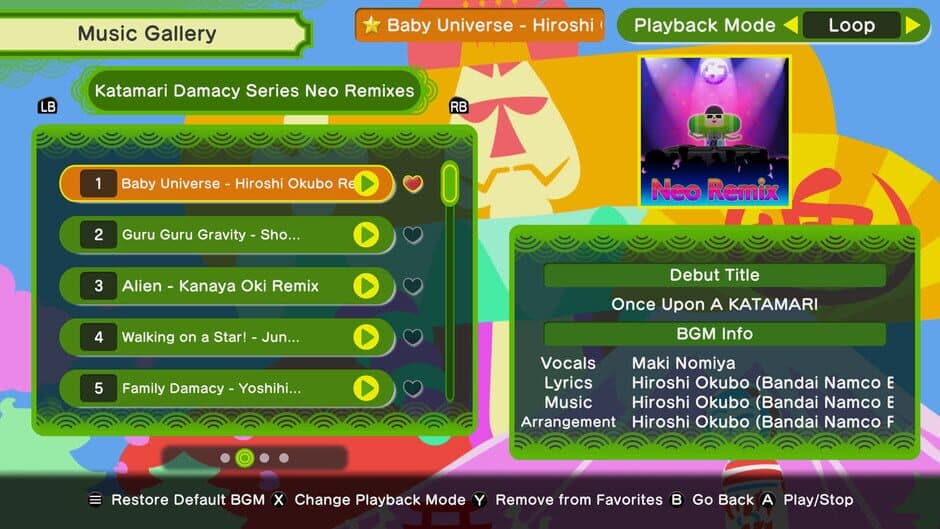 Скриншот 1 из Once Upon a Katamari: Katamari Damacy Series Neo Remixes