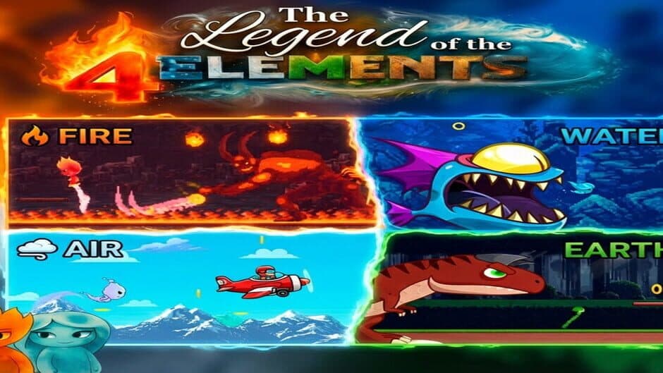 Скриншот 1 из The Legend of the 4 Elements