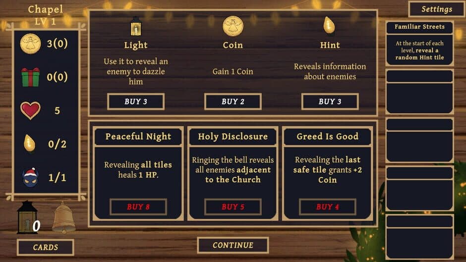 Скриншот 4 из Carol and the Bells: A Cozy Strategy Game