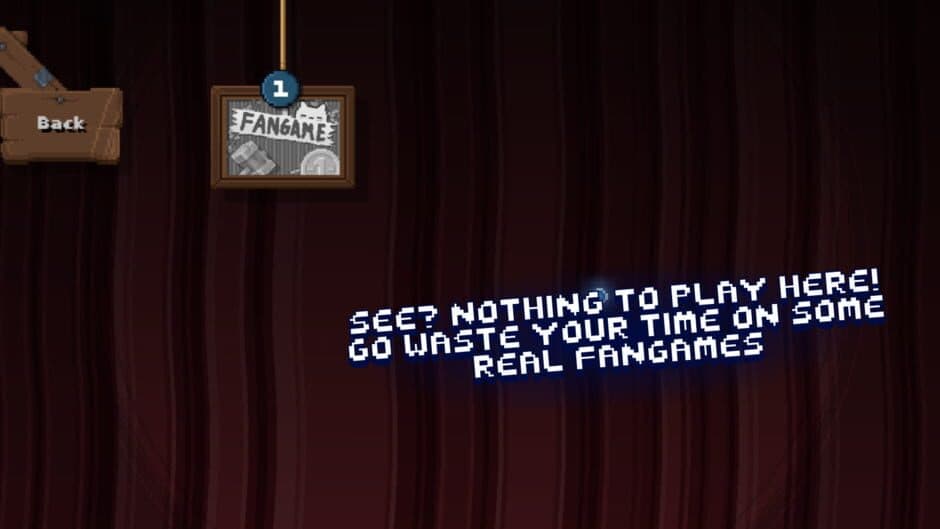 Скриншот 1 из There Is No Fangame