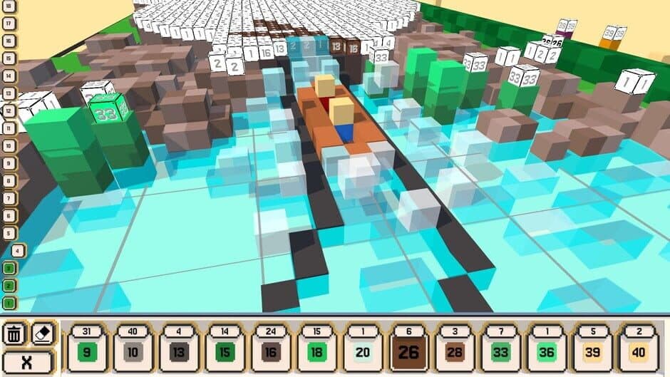 Скриншот 3 из Coloring Voxels: Theme Park Pack