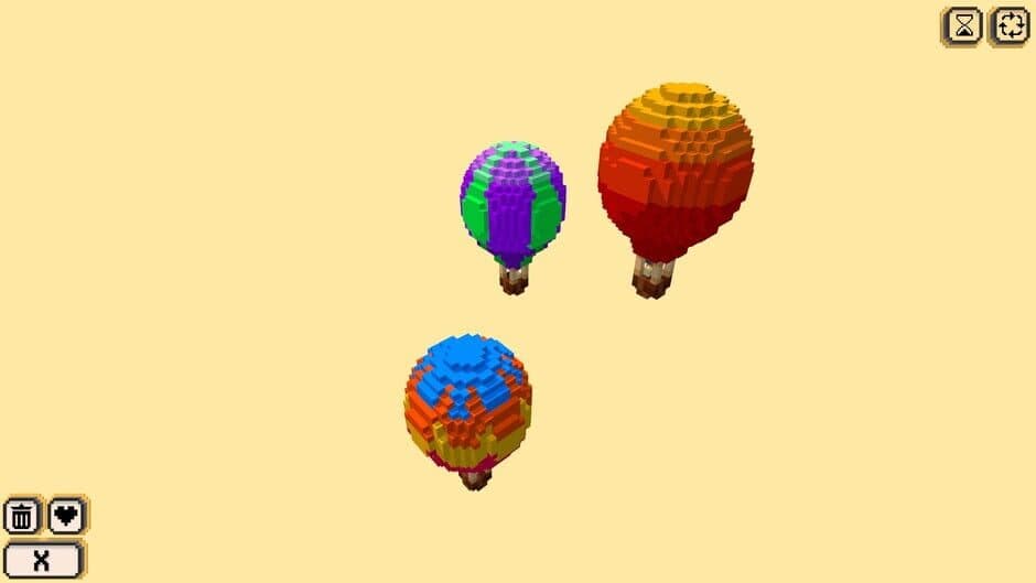 Скриншот 4 из Coloring Voxels: Theme Park Pack