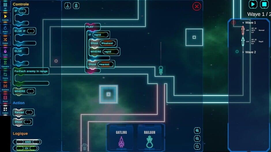 Скриншот 2 из Tower.Defense(): Program the Fight
