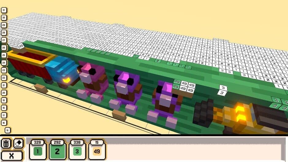 Скриншот 1 из Coloring Voxels: Toy Store Pack