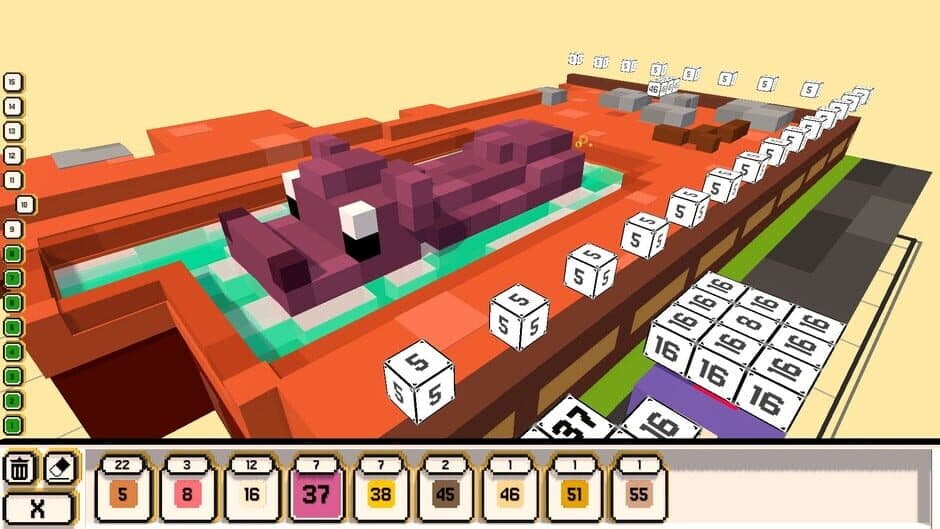Скриншот 2 из Coloring Voxels: Zoo Pack